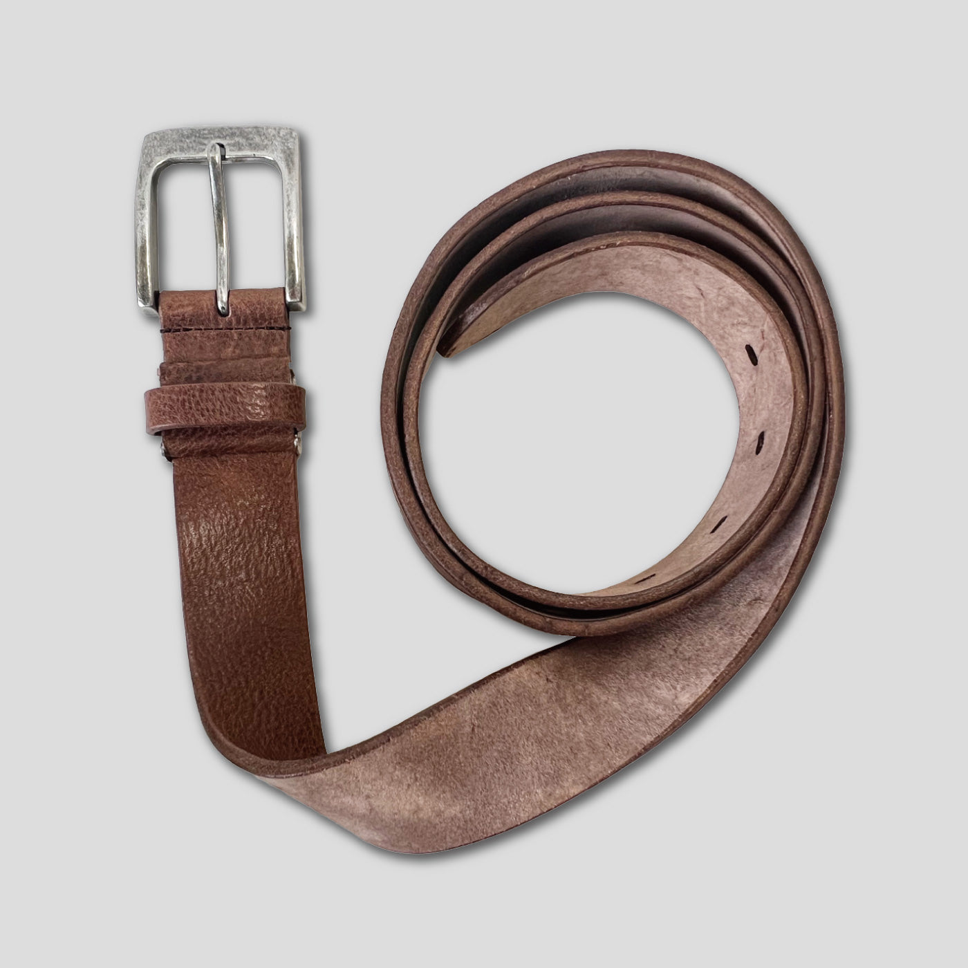 Italian Leather Belt, Adjustable Size, Perfect for Business, Gifts, and Celebrations, Genuine Leather, Men's, Made in Japan